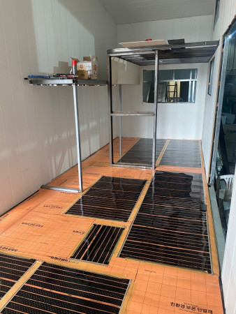 Tiny house parke altı ısıtma - Elektrikli yerden ısıtma (Sultanbeyli/İstanbul ,Mb Tiny house ) ) 